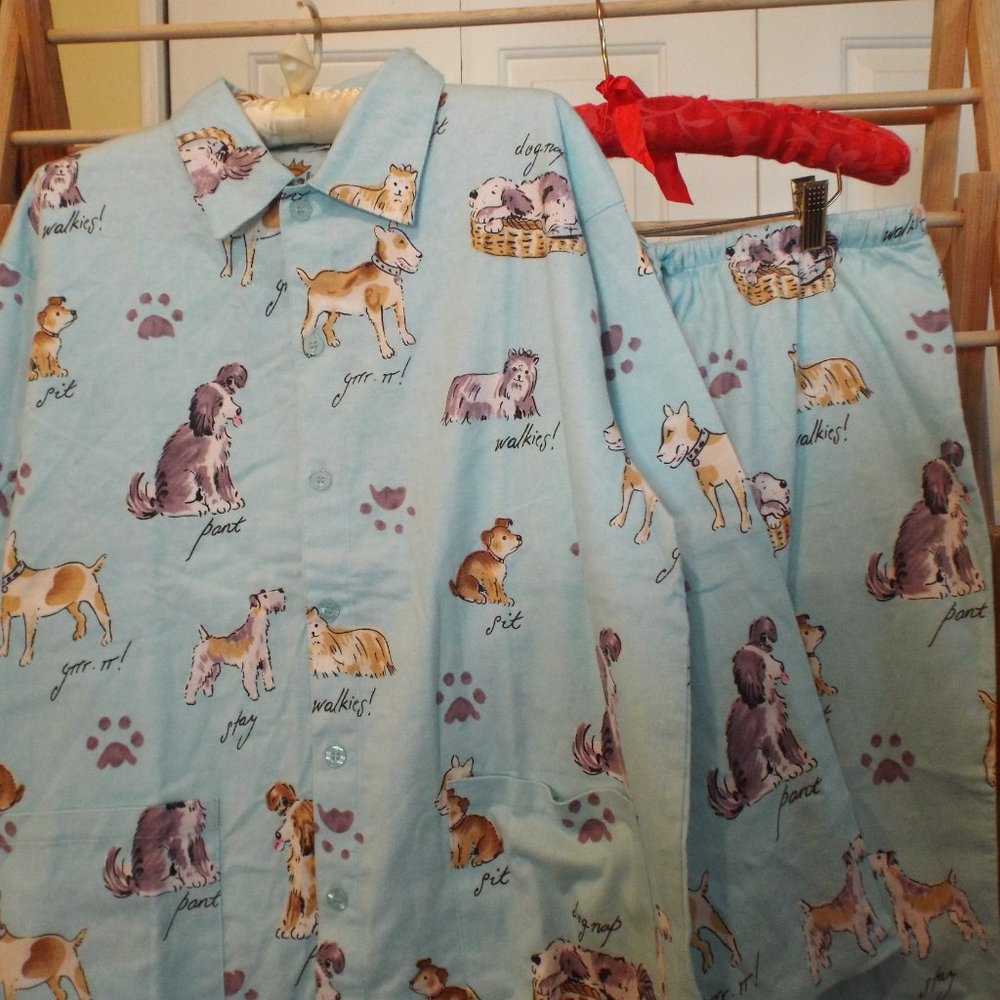 Dogs Pajamas by P J Salvage NWOT